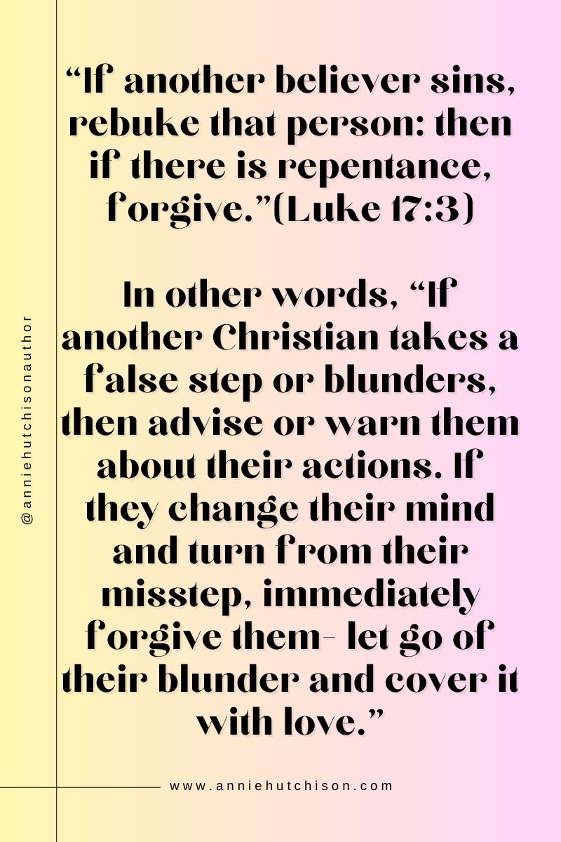 How Christians Should Confront Luke 17:3